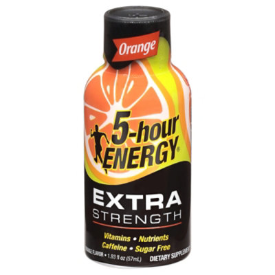 5-hour ENERGY Orange Extra Strength Shot - 1.93 Fl. Oz. - Image 2