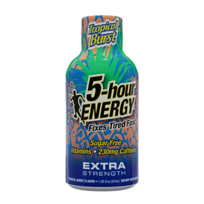 5-hour ENERGY Tropical Burst Extra Strength Shot - 1.93 Fl. Oz. - Image 1