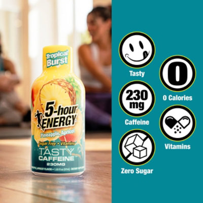 5-hour ENERGY Tropical Burst Extra Strength Shot - 1.93 Fl. Oz. - Image 4