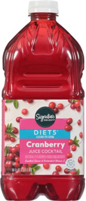 Signature SELECT Juice Cocktail Cranberry Diet - 64 Fl. Oz. - Image 5