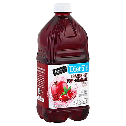 Signature Select Juice Cocktail Cranberry Pom Diet - 64 Fl. Oz. - Image 1