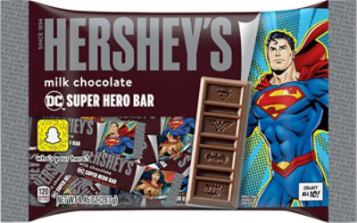 HERSHEYS Milk Chocolate Bar DC Super Hero  Oz - ACME Markets