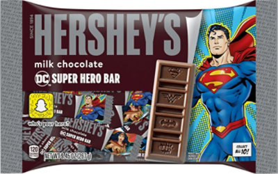 HERSHEYS Milk Chocolate Bar DC Super Hero - 9.45 Oz - Image 2