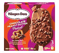 Haagen-Dazs City Sweets Chocolate Peanut Butter Pretzel Ice Cream Bar - 9 Fl. Oz.
