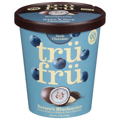 Tru Fru Blueberries Frozen Fresh In White & Dark Chocolate - 5 Oz - Image 3