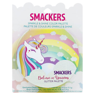 Smackers Sparkle & Shine Unicorns Glitter Palette - 0.20 Oz - Image 3