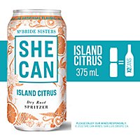She Can Island Citrus Dry Rose Spritzer - 375 Ml - Image 1