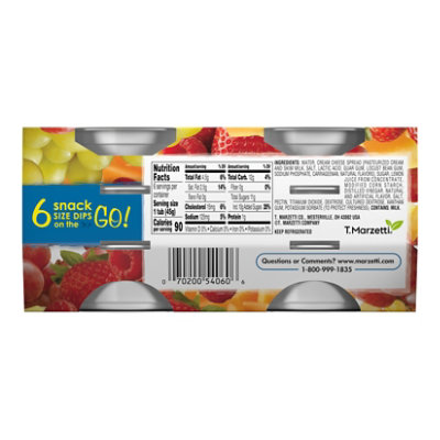 Marzetti Cream Cheese Dip Singles - 6-1.58 Oz - Image 5