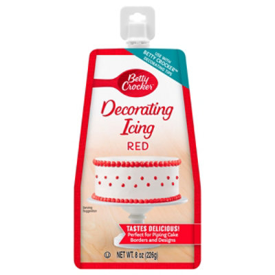 Betty Crocker Decorating Icing Red - 8 Oz - Image 3