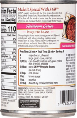 S&W Heirloom Series Beans Pinquito - 15 Oz - Image 6