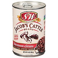 S&W Heirloom Series Beans Jacobs Cattle - 15 Oz - Image 1