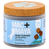 Mac+Maya Joint Support Soft Chew For Dogs With Glucosamine 70 Count - 5.9 Oz - Image 1