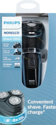 Philips Norelco Shaver 2500 Face Shaver Dry Electric S1311/82 - Each - Image 2