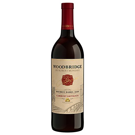 Woodbridge by Robert Mondavi Bourbon Barrel Aged Cabernet Sauvignon Red Wine - 750 Ml