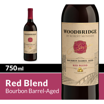 Woodbridge Bourbon Barrel Aged Red Blend Red Wine - 750 Ml