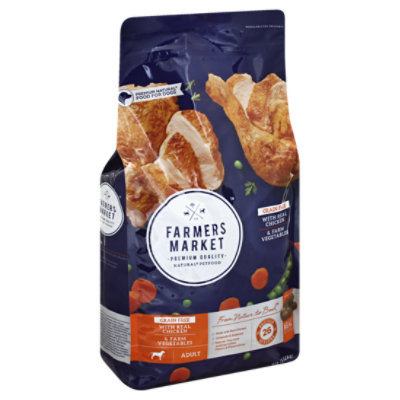 Farmers Market Dog Food Natural Adult Grain Free With Real Chicken