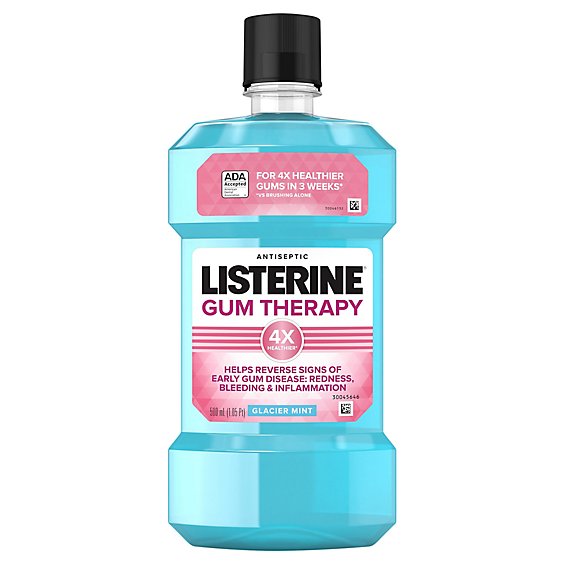 Listerine Gum Therapy Antiseptic Mouthwash - 16.9 Fl. Oz.