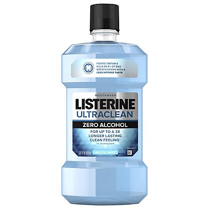 Listerine Zero Alcohol Arctic Mint - 33.81 Fl. Oz. - Image 3