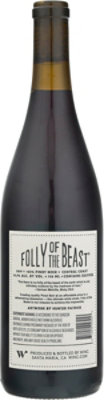 Folly of the Beast Wine Pinot Noir - 750 Ml - Image 4