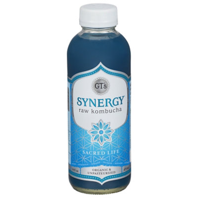 Gts Kombucha Enlightened Sacred Life - 16 Fl. Oz.