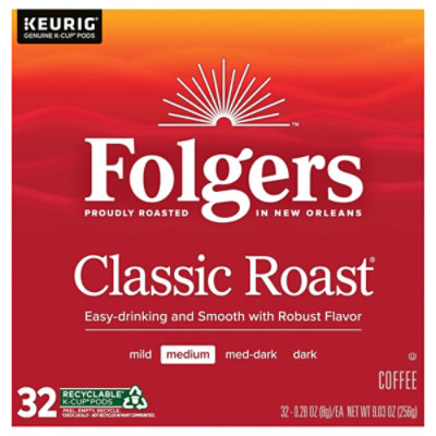 Folgers Classic Roast K -Cup - 32 Count - Image 4