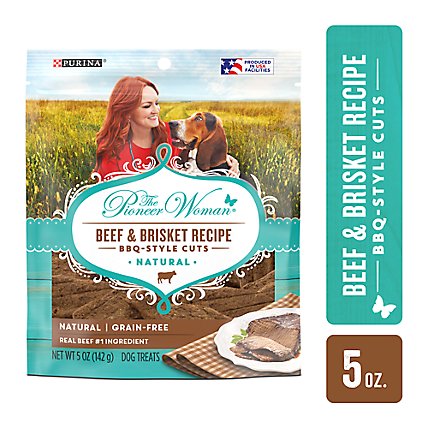 The Pioneer Woman Beef & Brisket Recipe Dog Treats - 5 Oz - Image 1