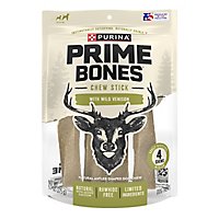 Prime Bones Dog Treats Long Lasting Chew Treats With Wild Venison - 9.7 Oz - Image 2