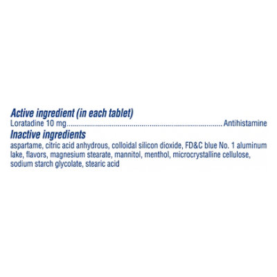 Claritin Chew Tab 10mg Cool Tab - 24 Count - Image 4