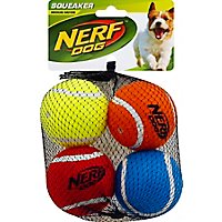 Nerf Dog Tennis Ball Squeaker Medium - 4 Count - Image 2