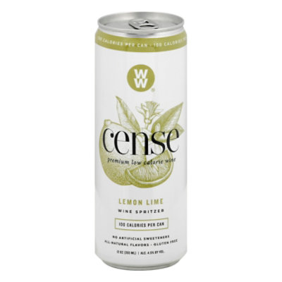 Cense Lemon Lime Can Wine - 355 Ml