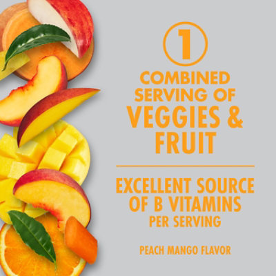 V8 +Energy Peach Mango Juice Energy Drink - 12-8 Fl. Oz. - Image 2