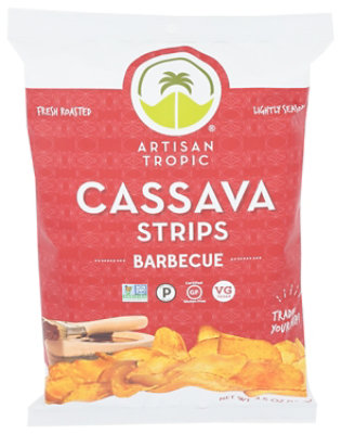 Artisan Tropic Cassava Strips Bbq - 4.5 Oz