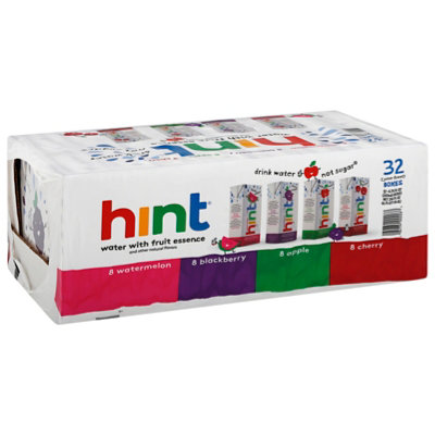 Hint Water With Fruit Essence Variety Pack - 32-6.75 Fl. Oz.