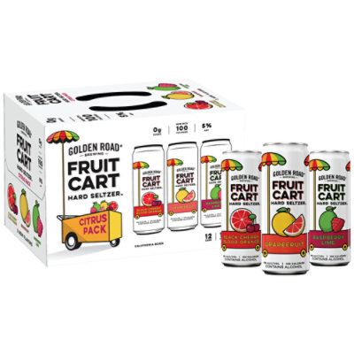 Golden Road Fruit Cart Hard Sletzer - 12-12 Fl. Oz.