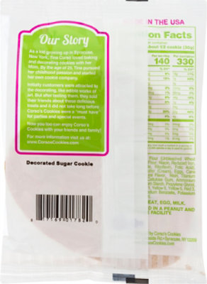 Squiggle Heart Decorated Sugar Cookies - 2.5 Oz - Image 6