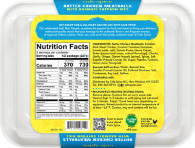 Cafe Spice Chicken Btr Meatbl Sfrn R - 16 Oz - Image 5