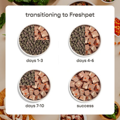 can you heat up freshpet dog food