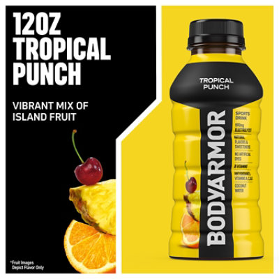 BODYARMOR Tropical Punch Sports Drink - 8-12 Fl. Oz. - Image 3