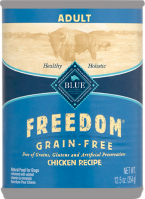 Blue freedom senior dog food hotsell