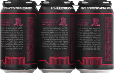 Crux Bubble Wrap Beer Hazy Ipa In Cans - 6-12 Fl. Oz. - Image 4