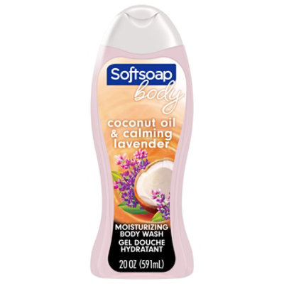 Softsoap Moisturizing Body Wash Luminous Oils Coconut Oil & Lavender - 20 Fl. Oz.