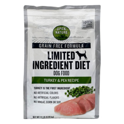 Open Nature Dog Food Turkey & Pea - 11 Lb - Image 2