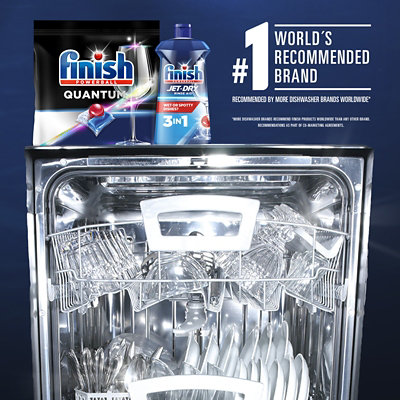 Finish Quantum Dishwasher Detergent - 50 Count - Image 5