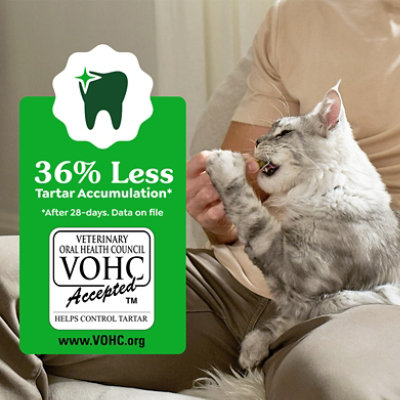 Feline Greenies Savory Salmon Flavor Premium Cat Dental Treats - 2.1 Oz - Image 5