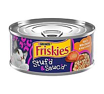 Friskies Cat Food Wet Stufd & Saucd Chicken - 5.5 Oz