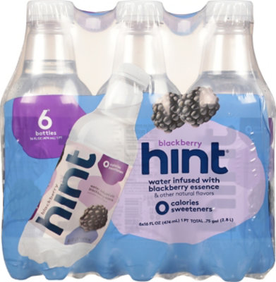 Hint Water Blackberry - 6-12 Fl. Oz. - Image 6