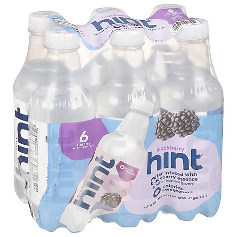 hint Water Infused With Blackberry - 6-16 Fl. Oz.