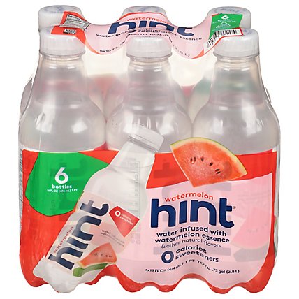 hint Water Infused With Watermelon - 6-16 Fl. Oz. - Image 3