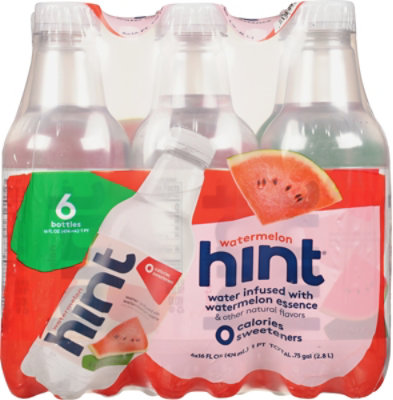 hint Water Infused With Watermelon - 6-16 Fl. Oz. - Image 2