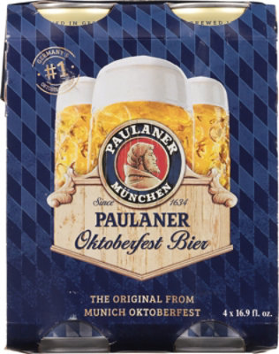 Paulaner Oktoberfest Bier - 4 -16.9 Fl. Oz.  - Image 4